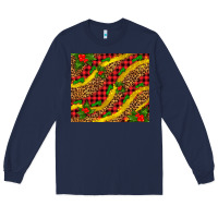 Navy merry with mistletoe Long Sleeve Tee - AdoDesignShop