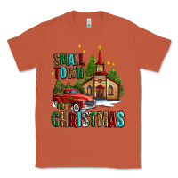 Copper small town christmas church western truck Classic Tee - AdoDesignShop