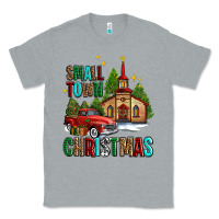 Heather Grey small town christmas church western truck Classic Tee - AdoDesignShop