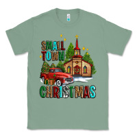 Sage small town christmas church western truck Classic Tee - AdoDesignShop