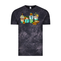 Cloud Black jesus coffee cups Vintage Tee - AdoDesignShop