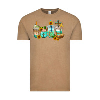 Vintage Coffee jesus coffee cups Vintage Tee - AdoDesignShop