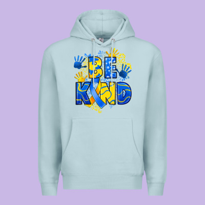 Down Syndrome Be Kind Premium Hoodie Designed By Artiststas