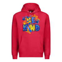 Cardinal down syndrome be kind Premium Hoodie - Artiststas