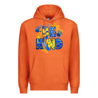 Carrot down syndrome be kind Premium Hoodie - Artiststas