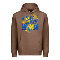 Chestnut down syndrome be kind Premium Hoodie - Artiststas