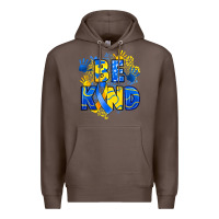 Coffee down syndrome be kind Premium Hoodie - Artiststas