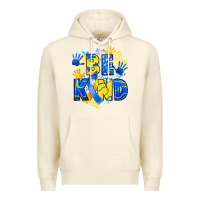 Sandshell down syndrome be kind Premium Hoodie - Artiststas