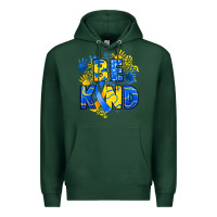 Sports Green down syndrome be kind Premium Hoodie - Artiststas