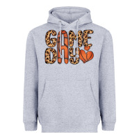 Heather Grey game day basketball Heavyweight Hoodie - MaliasSmallBusiness