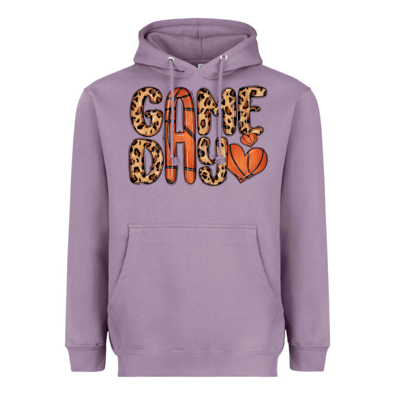 Game Day Basketball Heavyweight Hoodie by MaliasSmallBusiness | Teevron