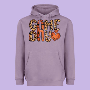Game Day Basketball Heavyweight Hoodie Designed By Maliassmallbusiness