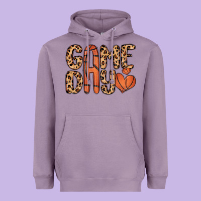 Game Day Basketball Heavyweight Hoodie Designed By Maliassmallbusiness