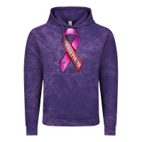 Cloud Purple Breast Cancer Ribbon American Football Vintage Hoodie - texasbilliewilder