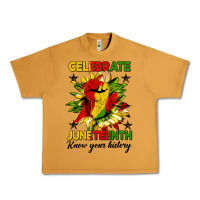 Peanut Butter celebrate juneteenth know your history Urban Heavy Tee - HRA Design Shop