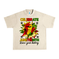 Sandshell celebrate juneteenth know your history Urban Heavy Tee - HRA Design Shop