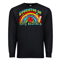 Black educator of tiny humans Premium Sweatshirt - NancyCooperArtShop