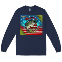 Navy reel cool dad fishing Long Sleeve Tee - Jasminsmagicworld