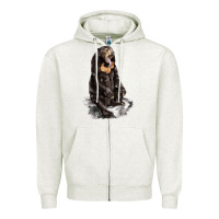 Malayan Sun Bear Zipper Hoodie | Teevron
