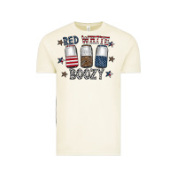 Vintage Arctic red white boozy Vintage Tee - CowhideDigitalArt
