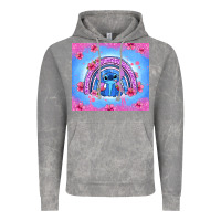 Cloud Rock stitch rainbow Vintage Hoodie - Zillion Design Studio