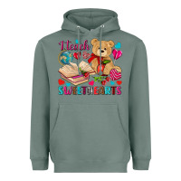 Sage i teach sweethearts Heavyweight Hoodie - NancyCooperArtShop