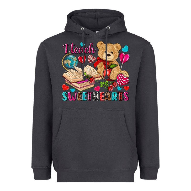 I Teach Sweethearts Heavyweight Hoodie by NancyCooperArtShop | Teevron