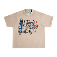 French Oak i teach au some kids Urban Heavy Tee - CowhideDigitalArt