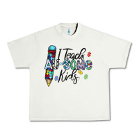 Pistachio i teach au some kids Urban Heavy Tee - CowhideDigitalArt