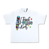 White i teach au some kids Urban Heavy Tee - CowhideDigitalArt
