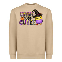 Mushroom Candy Corn Cutie Heavyweight Sweatshirt - CowhideDigitalArt