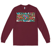 Burgundy super nurse license plate Long Sleeve Tee - BundleAndBundleShop