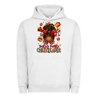 Pigment Lunar Rock santa's favorite cheerleader afro messy bun Urban Hoodie - texasbilliewilder