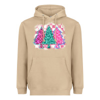 Mushroom christmas leopard trees Heavyweight Hoodie - MaliasSmallBusiness