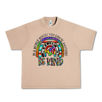 Burro in a world where you can be anything be kind Urban Heavy Tee - CowhideDigitalArt