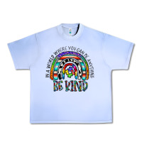 Grape Ice in a world where you can be anything be kind Urban Heavy Tee - CowhideDigitalArt
