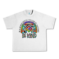Lunar Rock in a world where you can be anything be kind Urban Heavy Tee - CowhideDigitalArt