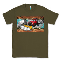 Army Green snow truck sippy cup Classic Tee - Artiststas