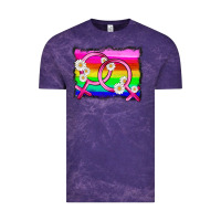 Cloud Purple lgbtq gender lesbian symbol Vintage Tee - HRA Design Shop