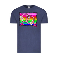 Vintage Denim lgbtq gender lesbian symbol Vintage Tee - HRA Design Shop