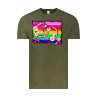Vintage Olive lgbtq gender lesbian symbol Vintage Tee - HRA Design Shop