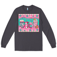 Smoke pink christmas coffee Long Sleeve Tee - Jasminsmagicworld