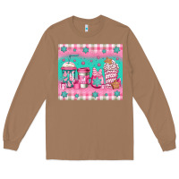 Toasted Coconut pink christmas coffee Long Sleeve Tee - Jasminsmagicworld