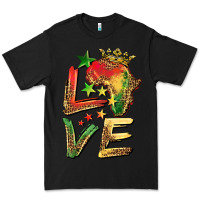 Black juneteenth love Premium Tee - BarkalooDesign