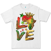 White juneteenth love Premium Tee - BarkalooDesign