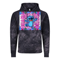 Cloud Black stitch ohana Vintage Hoodie - Zillion Design Studio