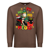 Chestnut ho ho ho meow Premium Sweatshirt - MaliasSmallBusiness
