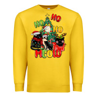 Lemon ho ho ho meow Premium Sweatshirt - MaliasSmallBusiness