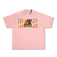 Salmon black girl magic libbey glass Urban Heavy Tee - HRA Design Shop