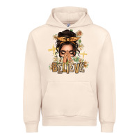 Sandshell believe praying caucasian messy bun Urban Hoodie - texasbilliewilder